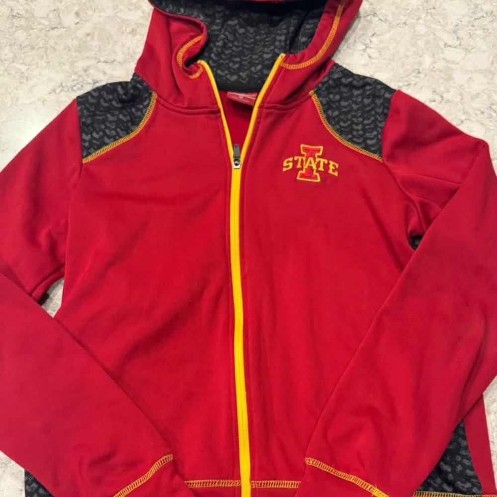 Unisex Iowa State Zip-Up Hoodie